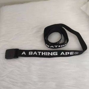 BAPE Logo GI Belt Black